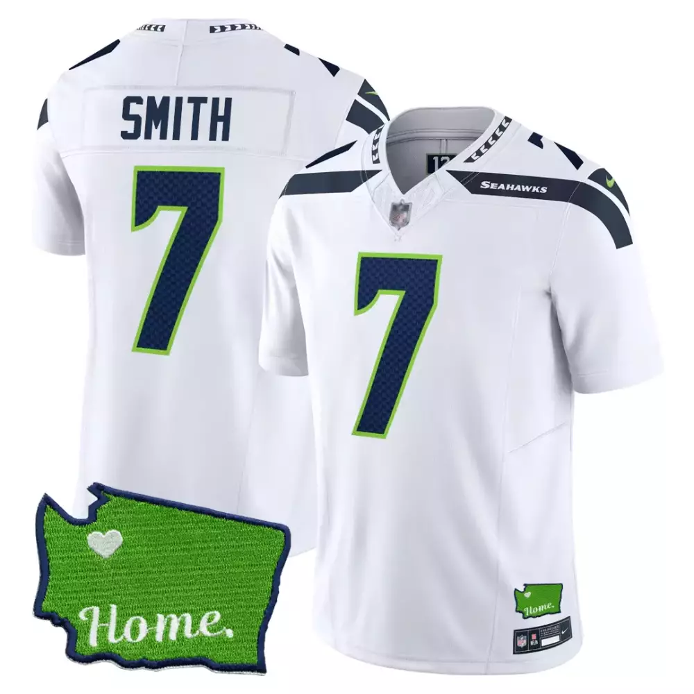 smith 7 seattle seahawks 2023 men s all stitched vapor jersey white