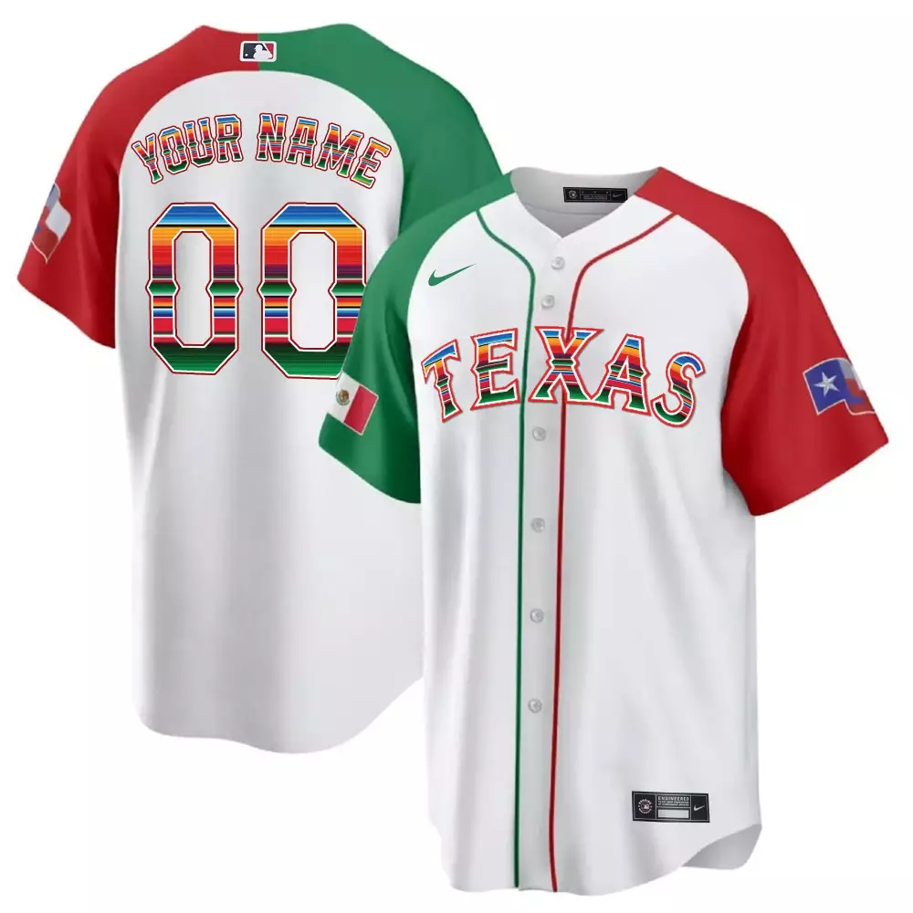 Custom 00 Red Texas Rangers Stitched Jersey | Name Patch Men's Style 2023 | For Men, Women & Youth