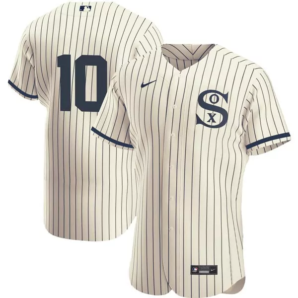 Tim Anderson #10 Chicago White Sox 2023 Men's All Stitched Vapor Jersey | Cream Color Fan Gear | For Men, Women & Youth