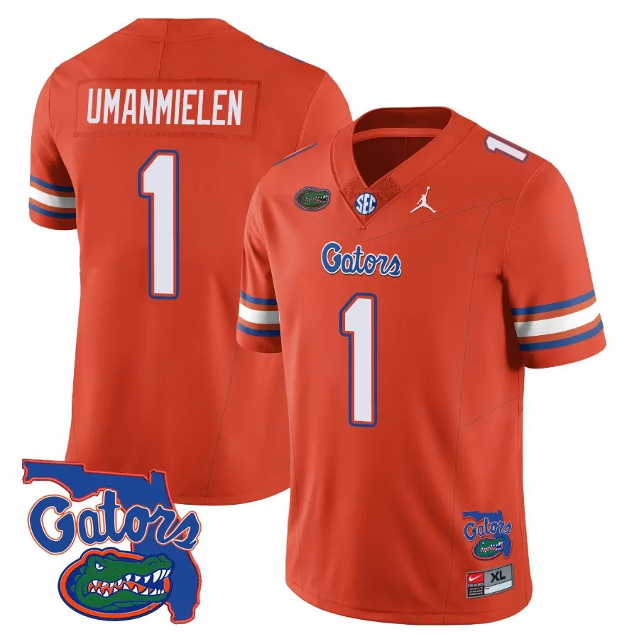umanmielen 1 florida gators 2023 men s all stitched vapor jersey blue xl