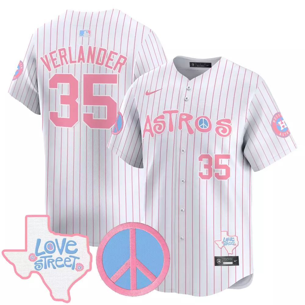 verlander 35 houston astros 2023 men s all stitched vapor jersey pink cactus jack edition