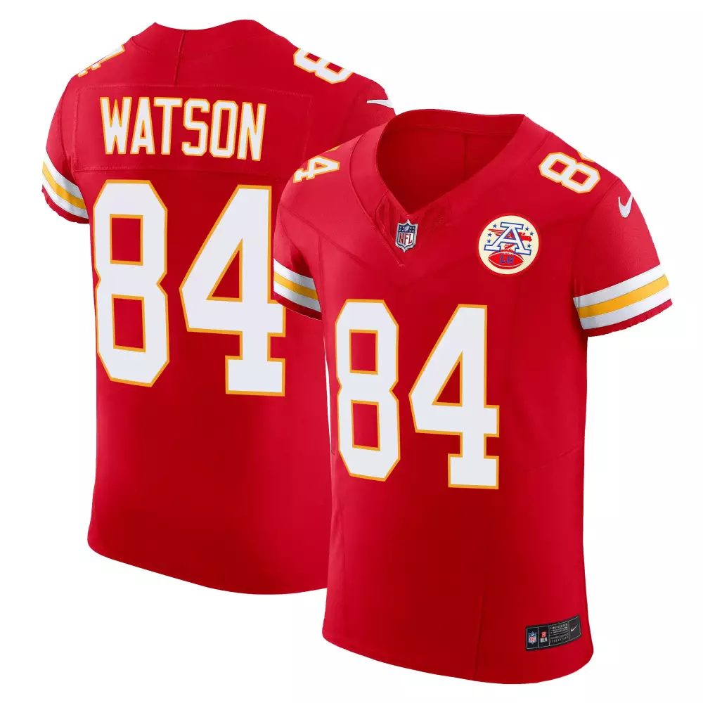Watson Kansas City Chiefs 2023 Red Jersey | Stitched Vapor Style | Limited Edition Fan Gear | For Men, Women & Youth