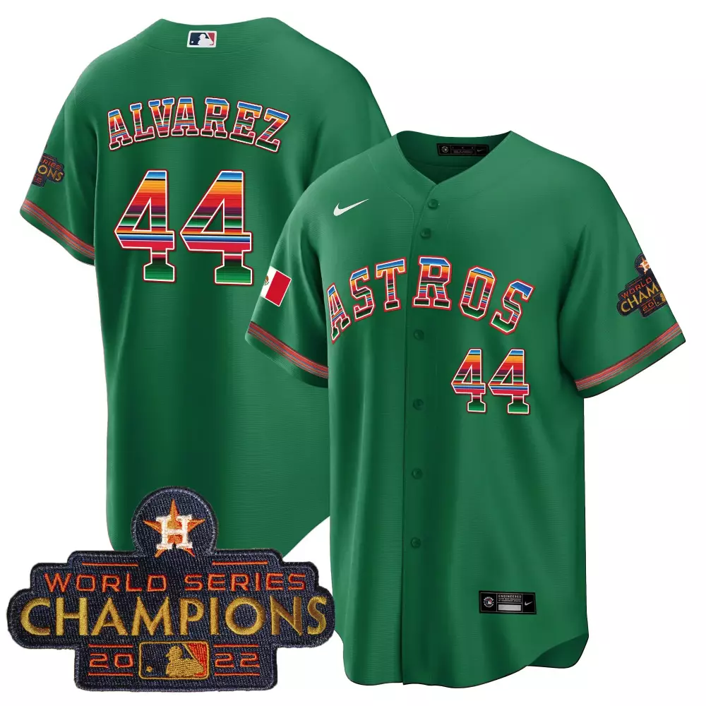 Yordan Alvarez 44 Houston Astros 2022 Go For Launch Stitched Vapor Jersey | World Series Edition | Limited Edition Fan Gear for Men, Women & Youth