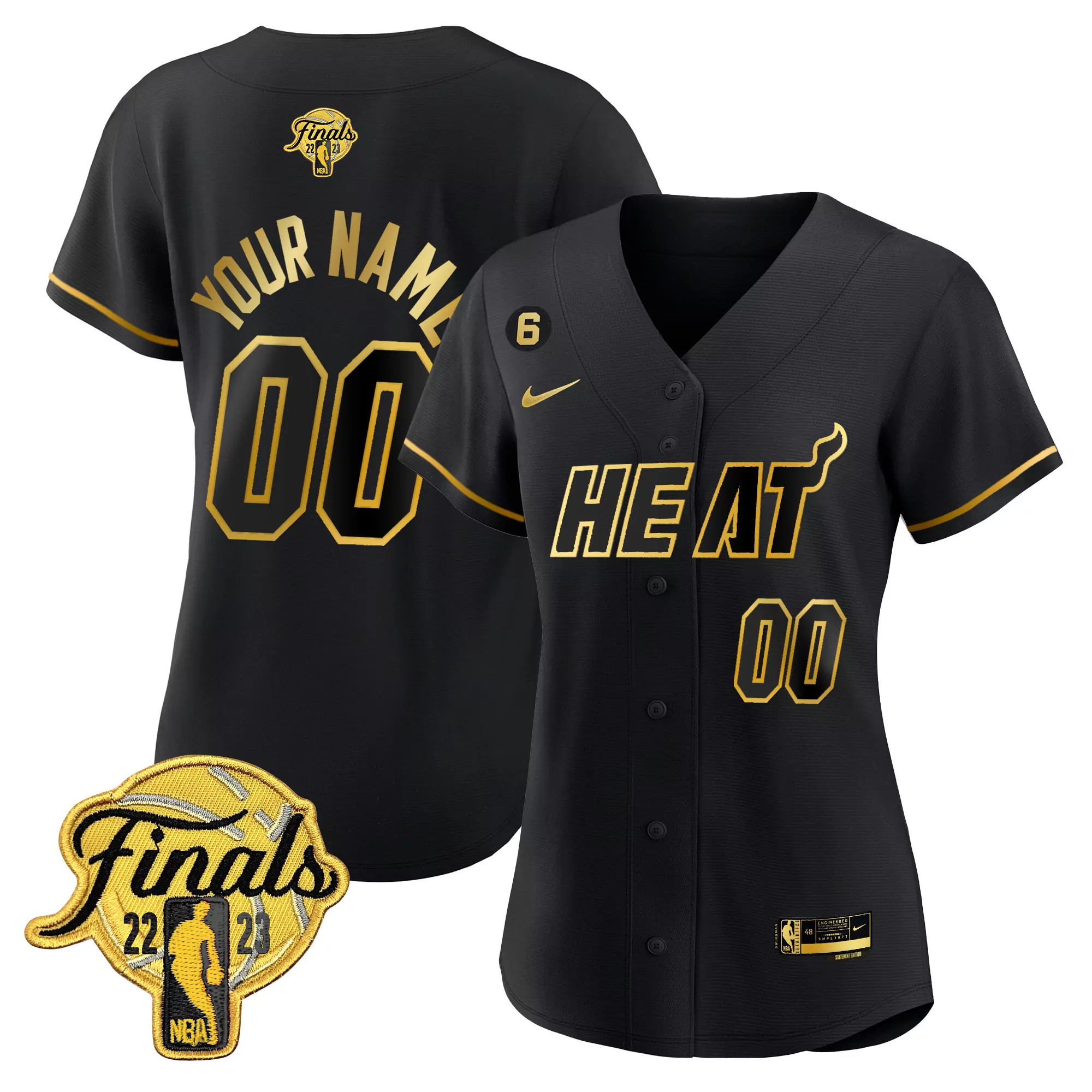 women s miami heat white finals patch jersey martin 16 2023 all stitched vapor edition