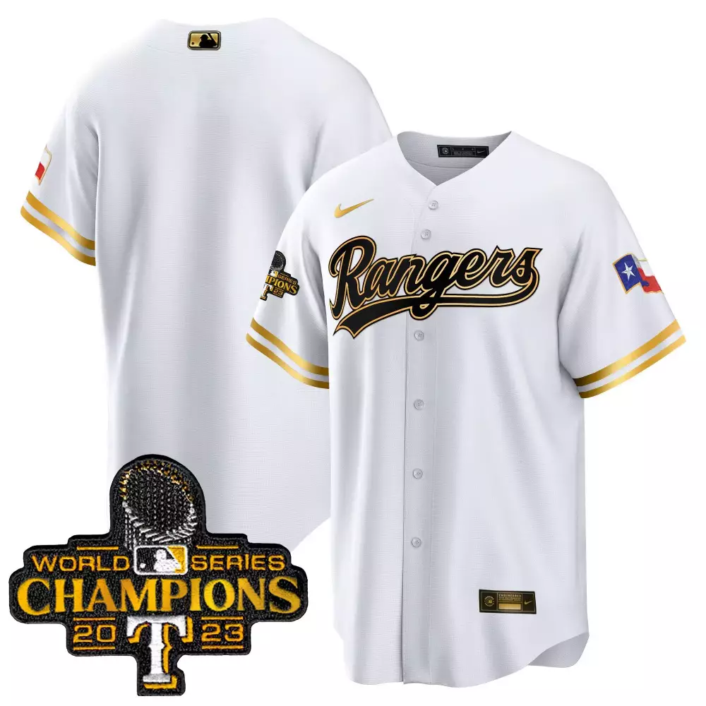Texas Rangers 2023 Vapor Jersey | All Stitched White Edition | For Men, Women & Youth