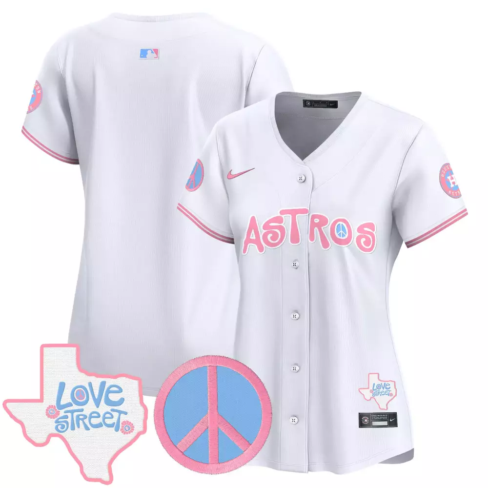 astros women s 2023 barbie playername all stitched vapor jersey pink edition
