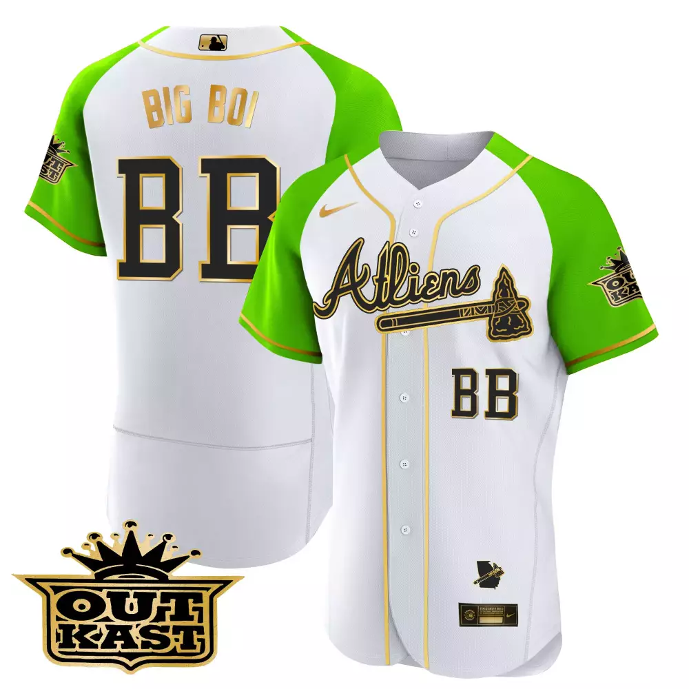 Big Boi BB Atlanta 2023 Men's All Stitched Vapor Jersey | Black Outkast Edition | Limited Edition Fan Gear | For Men, Women & Youth
