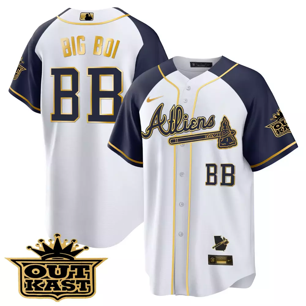 Big Boi BB Atlanta 2023 Men's All Stitched Vapor Jersey | Outkast Edition | Stylish Fan Gear | For Men, Women & Youth