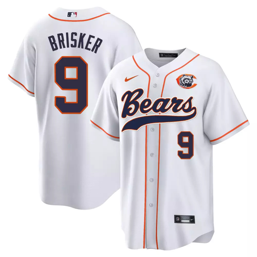 brisker 9 bears 2023 men s all stitched vapor jersey white