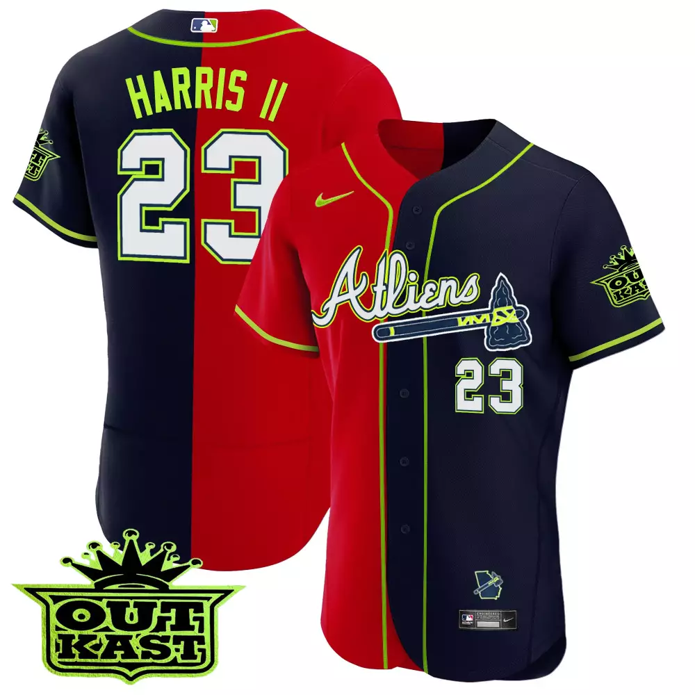 Harris II Atlanta 2023 Stitched Vapor Jersey | Outkast Edition | Perfect Gift Idea | For Men, Women & Youth