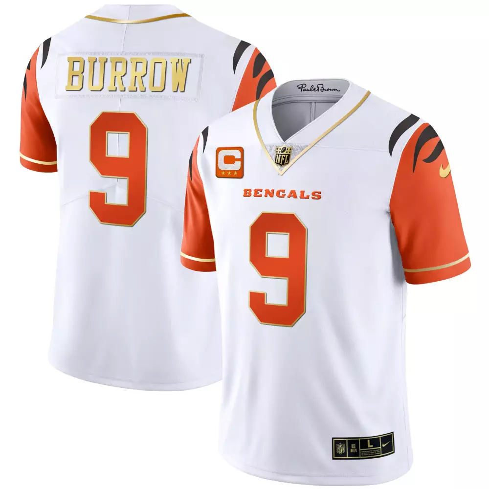 Joe Burrow 1 Bengals 2023 Women's All Stitched Vapor Jersey | Black Design | Fan Gear for Game Day | For Men, Women & Youth