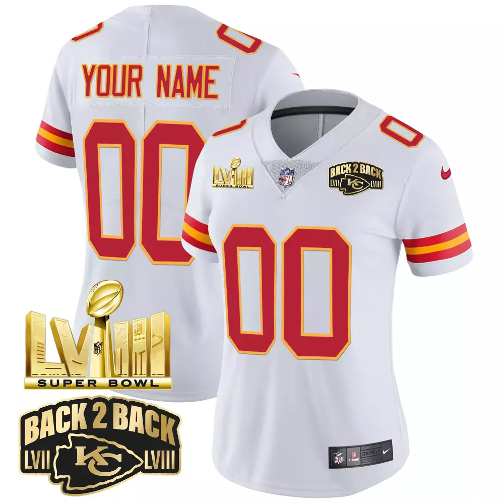 kansas city chiefs women s blue vapor premier limited jersey all stitched super bowl lvii edition