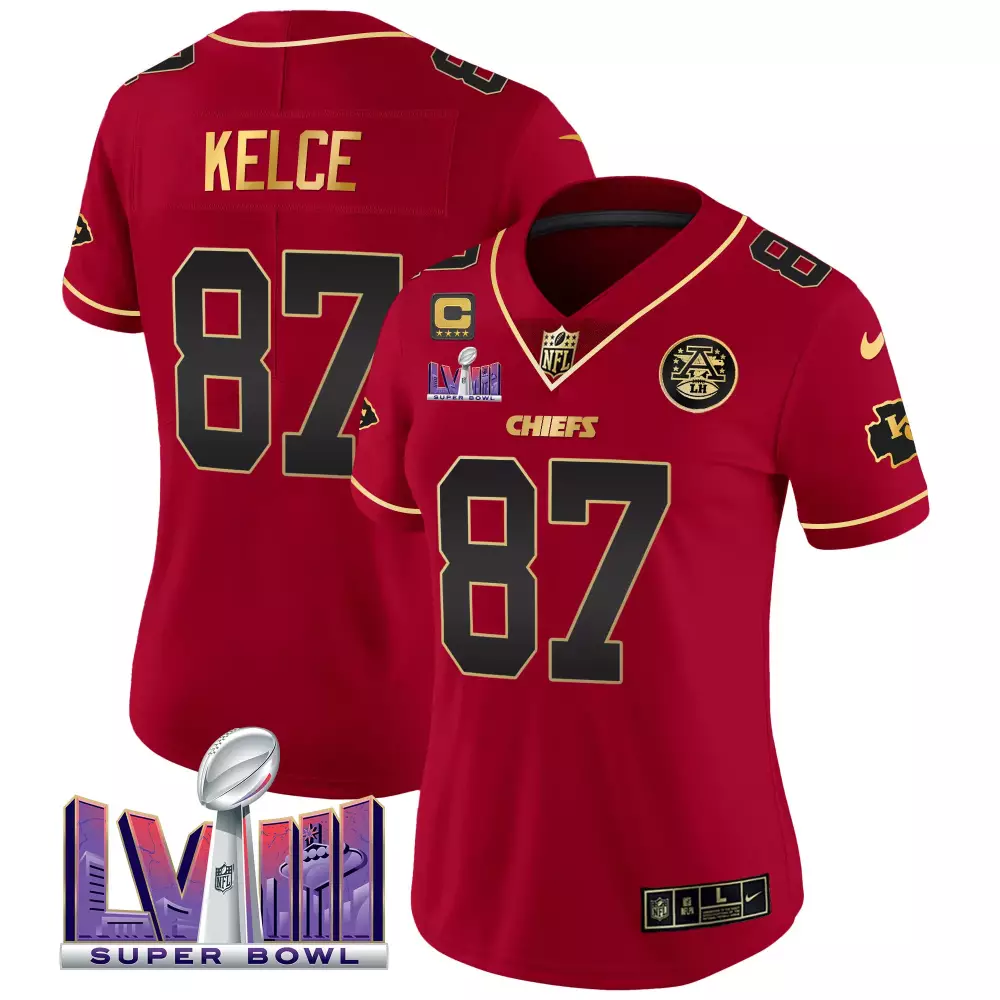 kelce 87 kansas city chiefs 2020 men s all stitched vapor jersey red white super bowl patch