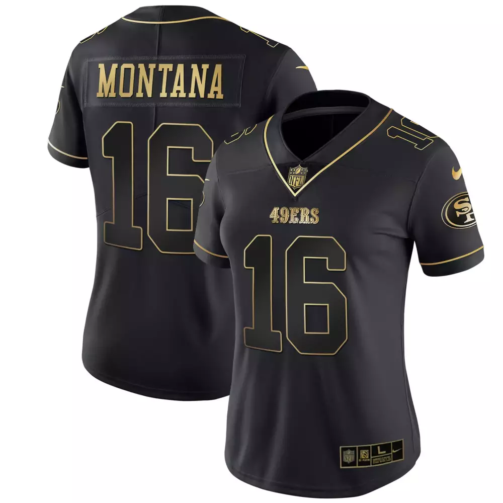 Montana 16 San Francisco 49ers 2023 White Fog Edition Stitched Vapor Jersey | Stylish Fan Gear | For Men, Women & Youth