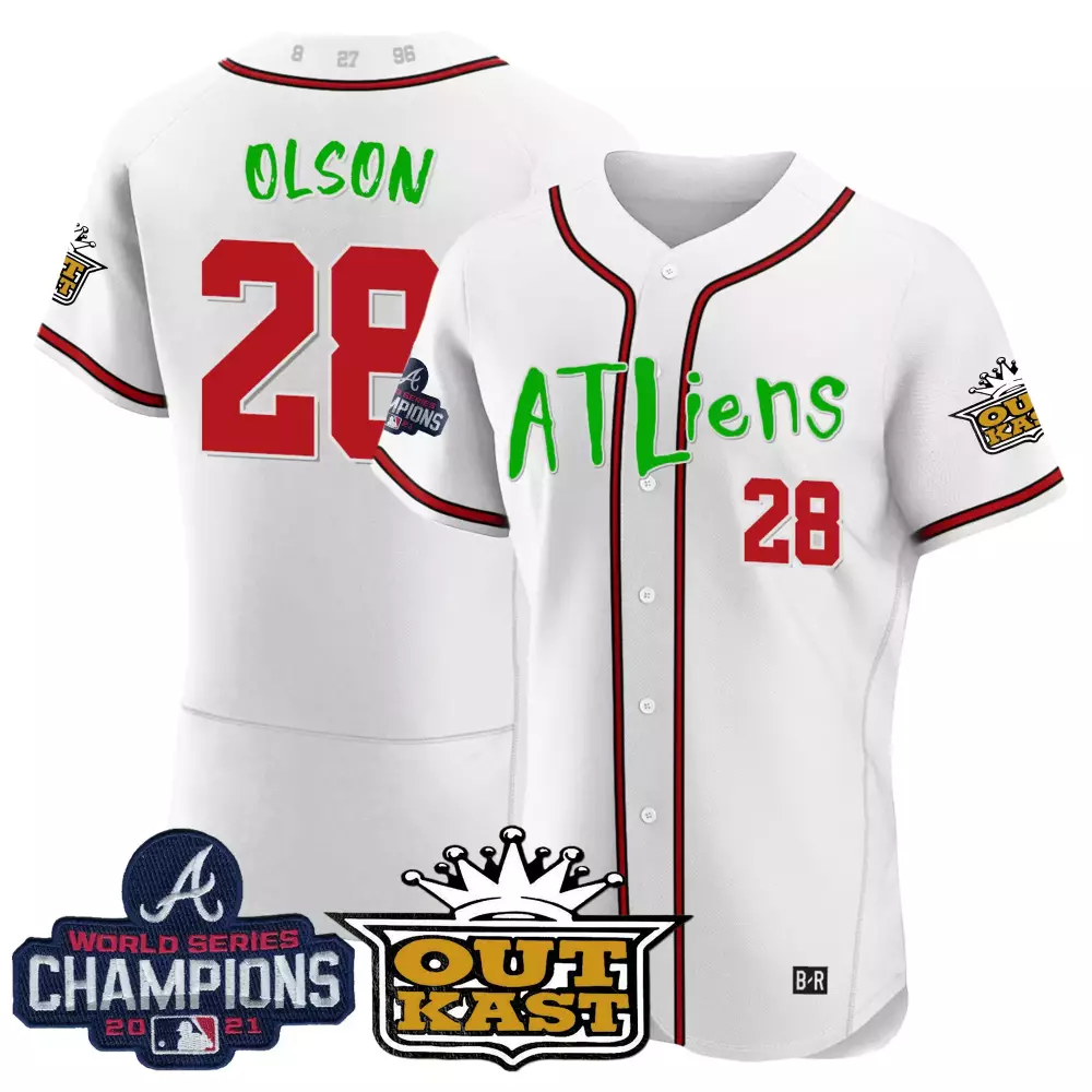 olson 28 atlanta braves 2021 men s all stitched vapor jersey world series champions red