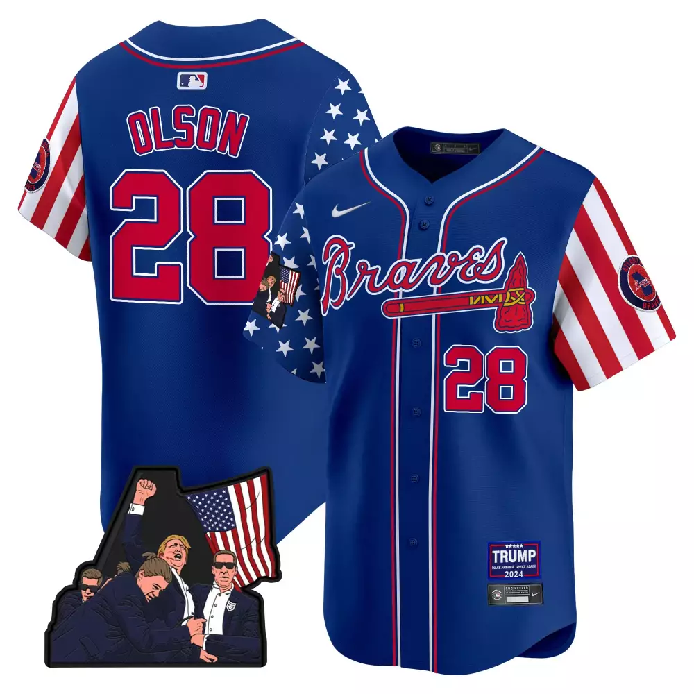 olson 28 atlanta braves 2023 women s outkast stitched vapor jersey black green