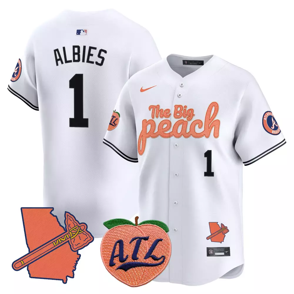 Ronald Albies 1 Atlanta Braves 2023 Stitched Vapor Jersey | White Champions Edition | Limited Edition Fan Gear | For Men, Women & Youth