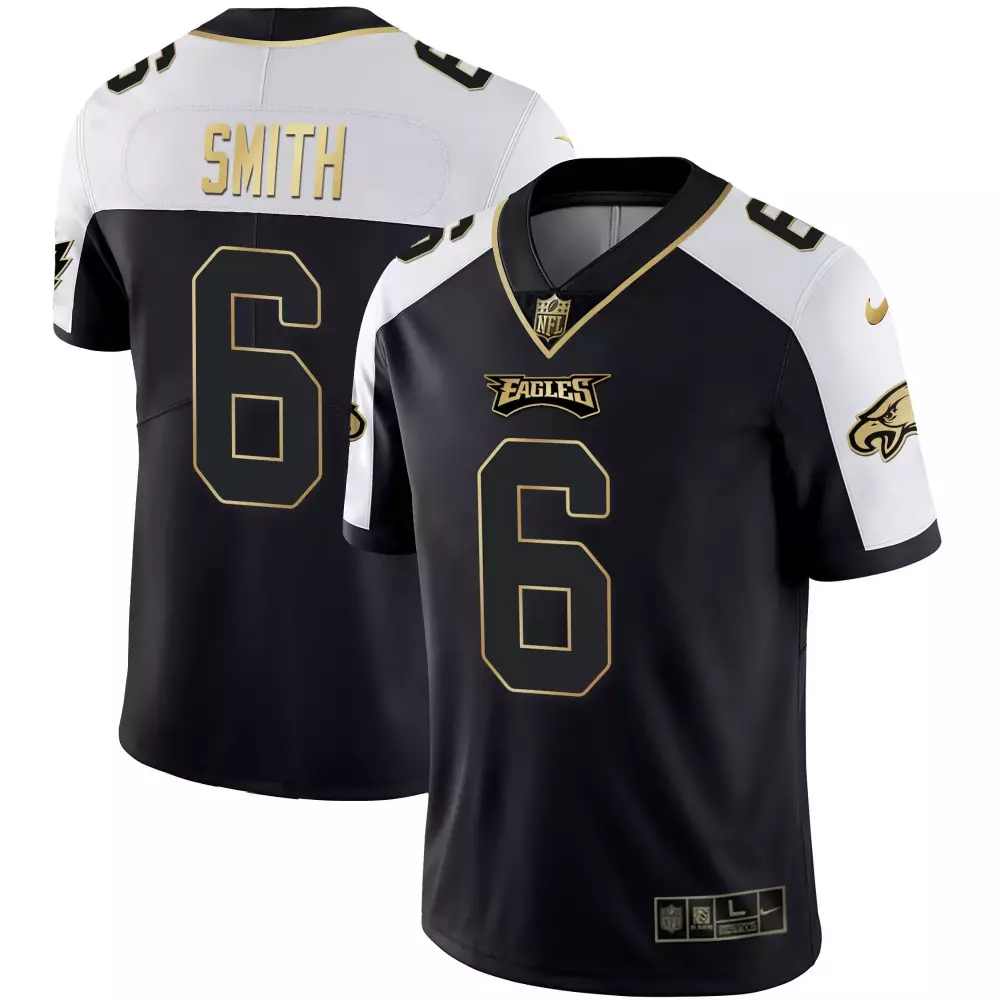 Smith 6 Philadelphia Eagles 2023 Stitched Vapor Jersey | White Green Edition 2 | Fan Gear for Men, Women & Youth