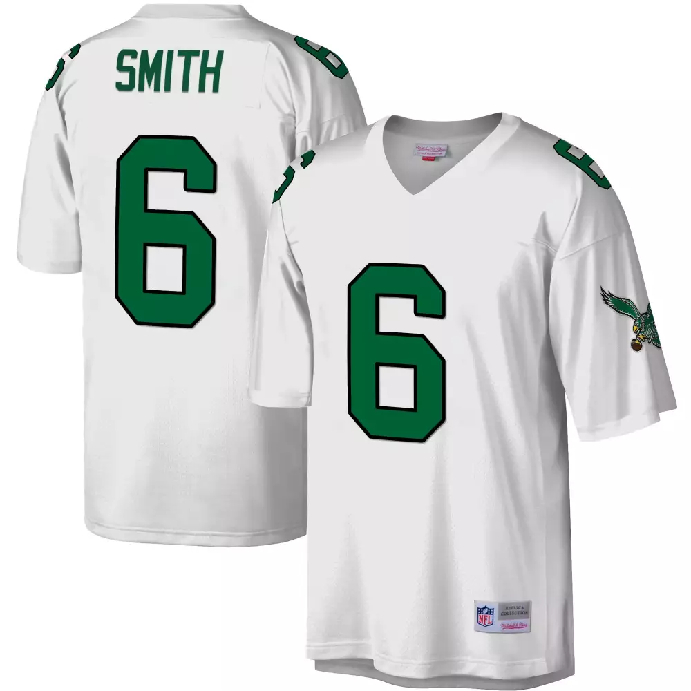 Smith 6 Philadelphia Eagles 2023 Stitched Vapor Jersey | Black Fly Eagles Fly Patch | Limited Edition Fan Gear | For Men, Women & Youth