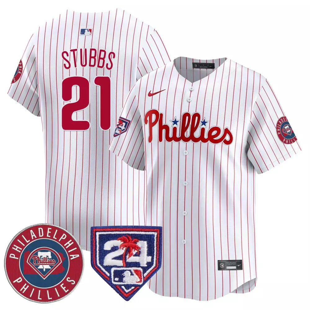 Stubbs 21 Philadelphia Phillies 2023 Stitched Vapor Jersey | Red October Edition | Limited Edition Fan Gear | For Men, Women & Youth
