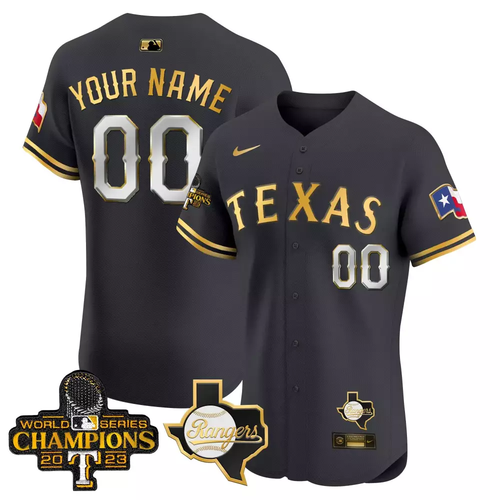 Custom 00 Red Texas Rangers Stitched Jersey | Name Patch Men's Style 2023 | For Men, Women & Youth