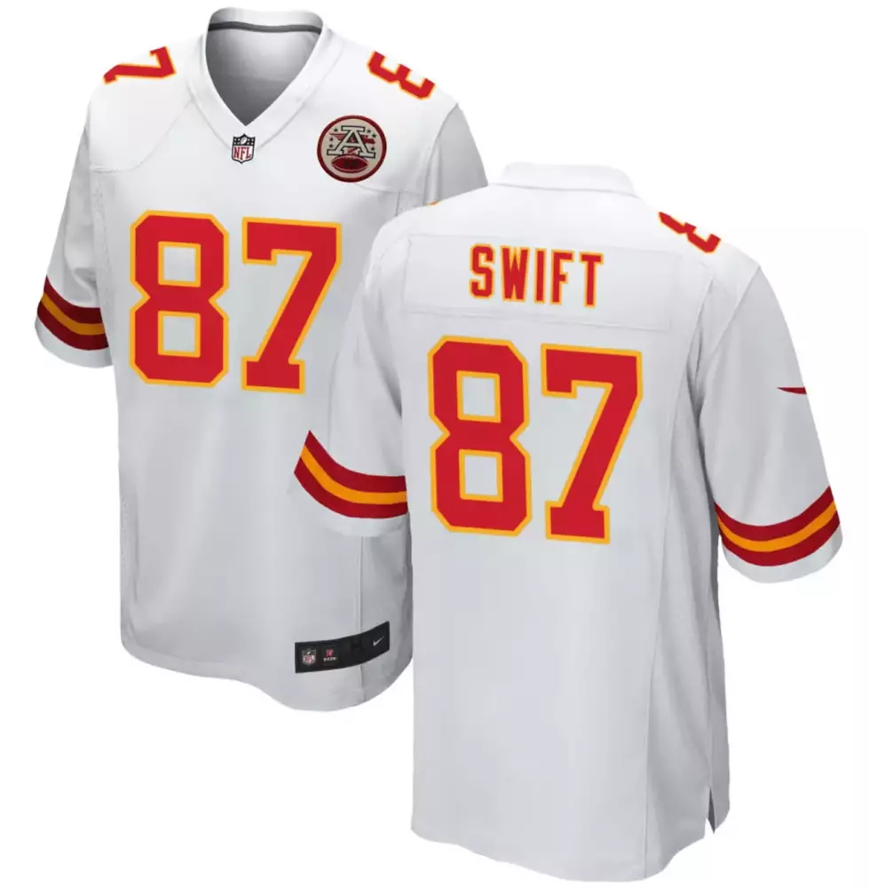 Travis Swift 87 Kansas City Chiefs Men's White Vapor Jersey | 2023 All Stitched Fan Gear | For Men, Women & Youth