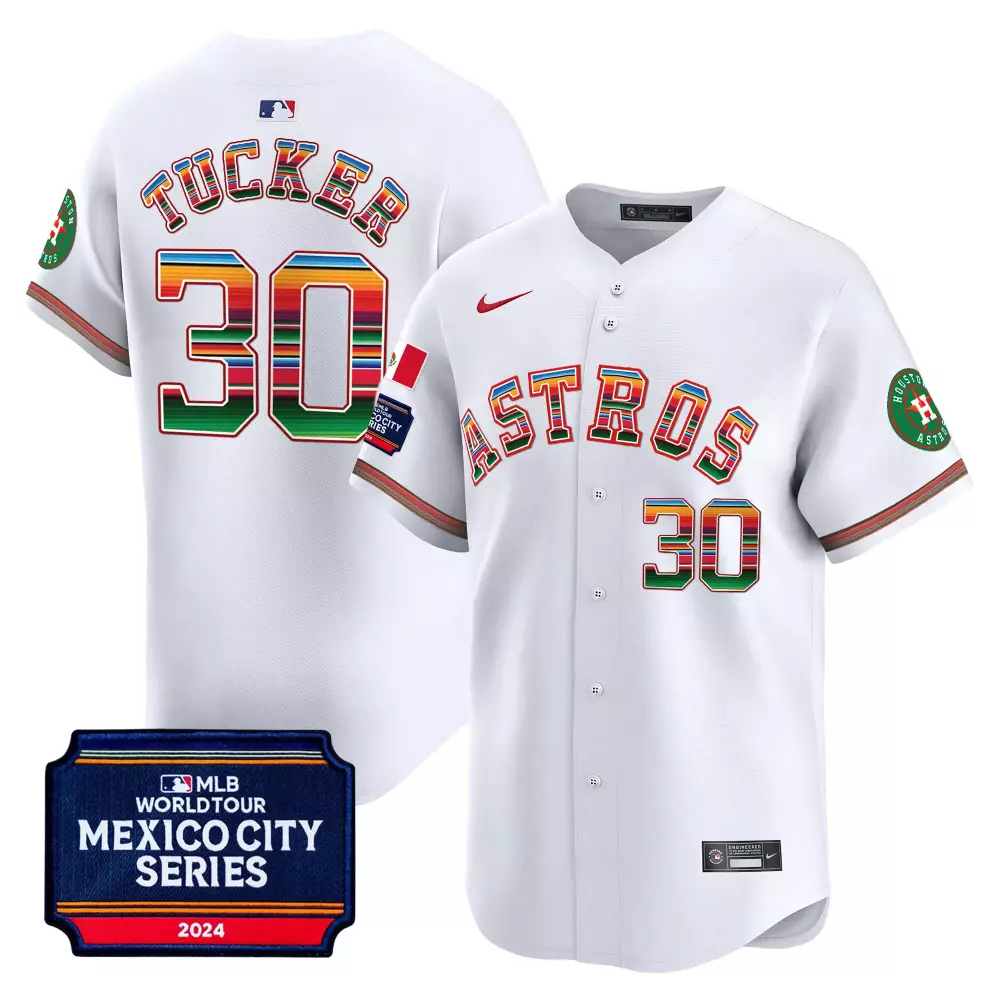 Tucker 30 Astros 2022 Women's Green Stitched Jersey | World Series Champions Edition | For Women & Youth