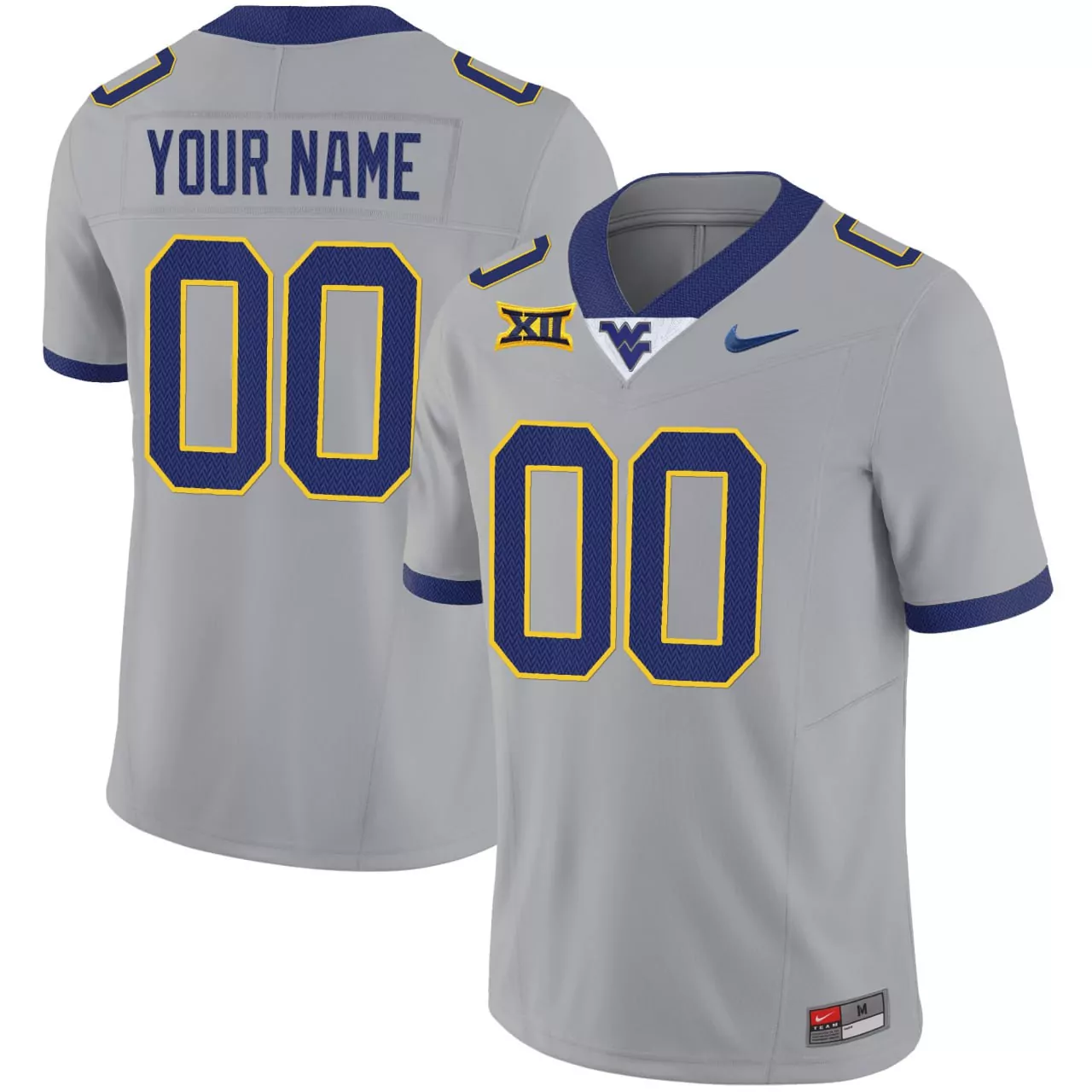 west virginia mountaineers 00 men s 2023 black all stitched vapor jersey