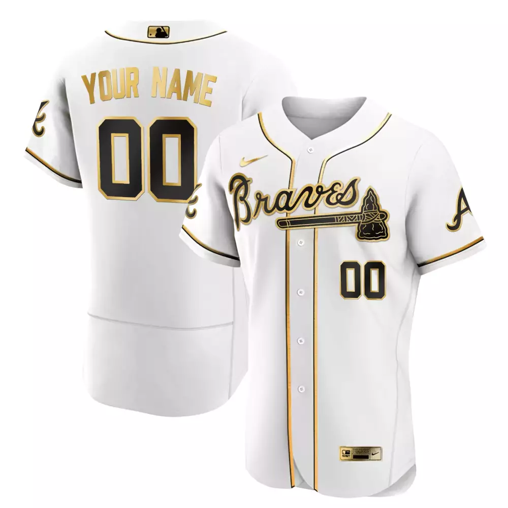 Your Name 00 Atlanta Braves 2024 Men's Vapor Jersey | All Stitched Blue Red Trump Patch | Stylish Fan Gear | For Men, Women & Youth