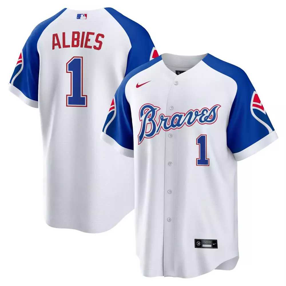 albies 1 atlanta braves white city connect all stitched vapor jersey