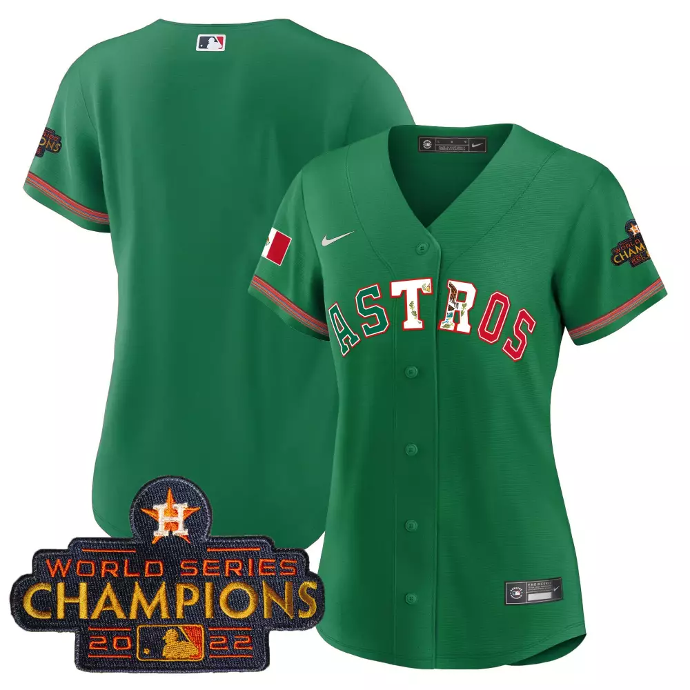 Astros Green Stitched Jersey | Custom Name 00 | 2023 Vapor Premier Style | For Men, Women & Youth