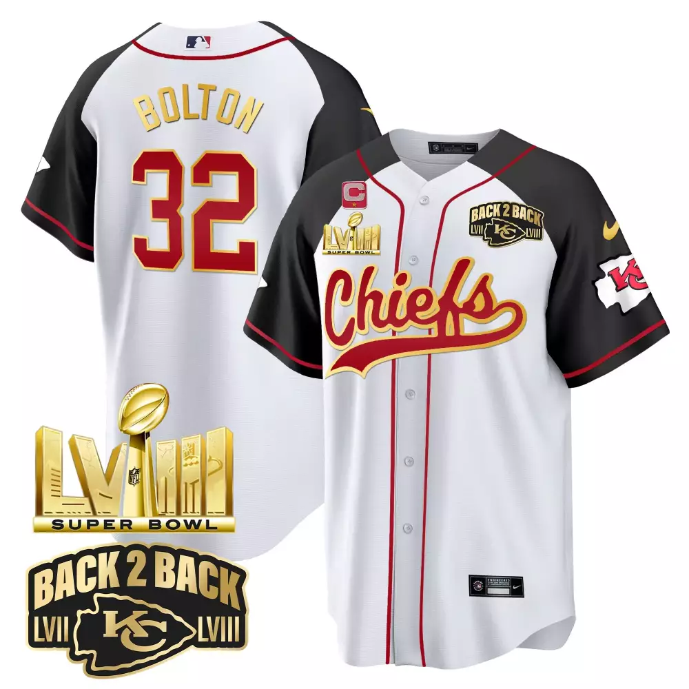 Bolton 32 Kansas City Chiefs 2023 Red Vapor Jersey | All Stitched | For Women