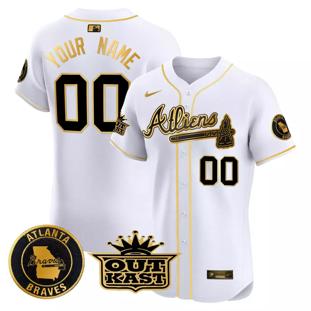 Atlanta Braves 2023 Red White Blue USA Flag Design All Stitched Vapor Jersey | Fan Gear for Women | For Men, Women & Youth