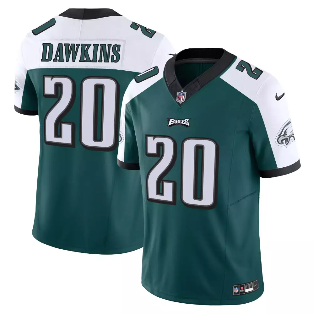 Dawkins 20 Philadelphia Eagles Kelly Green Women’s All Stitched Vapor Jersey | 2023 Edition | Fan Gear for Game Day | For Men, Women & You