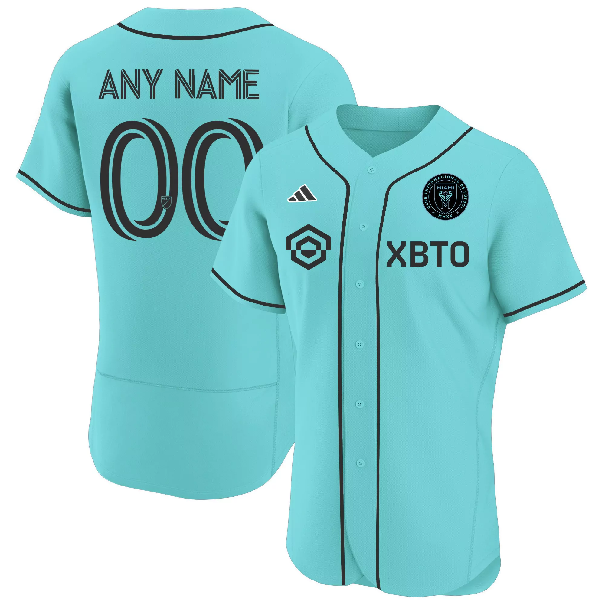 inter miami 2023 black stitched custom jersey any name 00 men s style name patch
