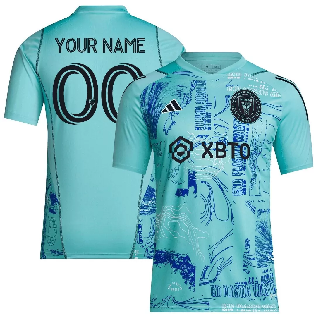 inter miami black custom stitched jersey any name 00 women s style year 2023 name patch