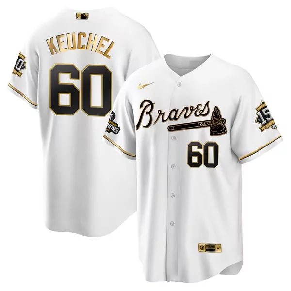 Kenny Lofton 44 Atlanta Braves 2021 Men's All Stitched Vapor Jersey | Navy Champions Edition | Fan Gear for All