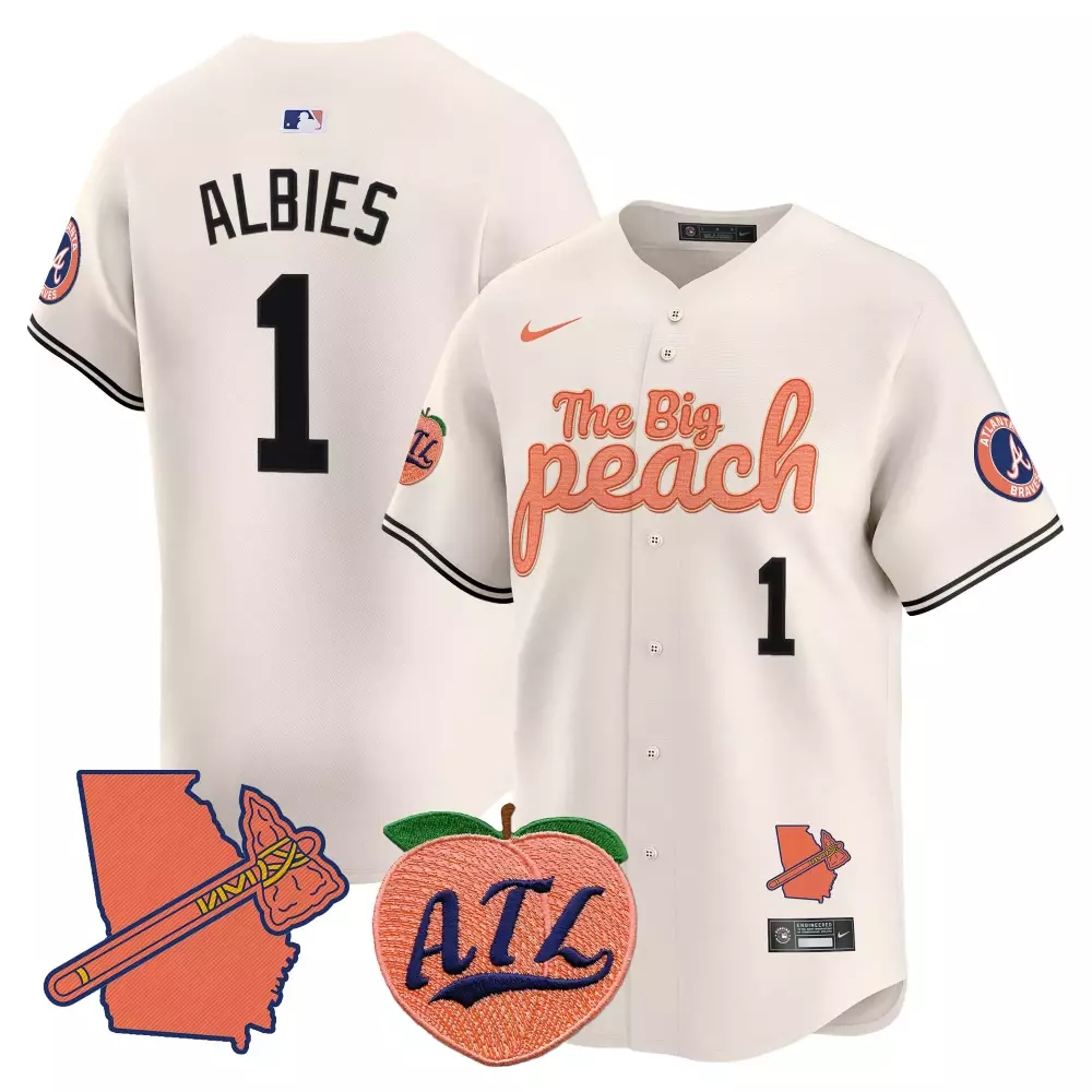 ozzie albies 1 atlanta braves black stitched jersey with name patch men s style 2023