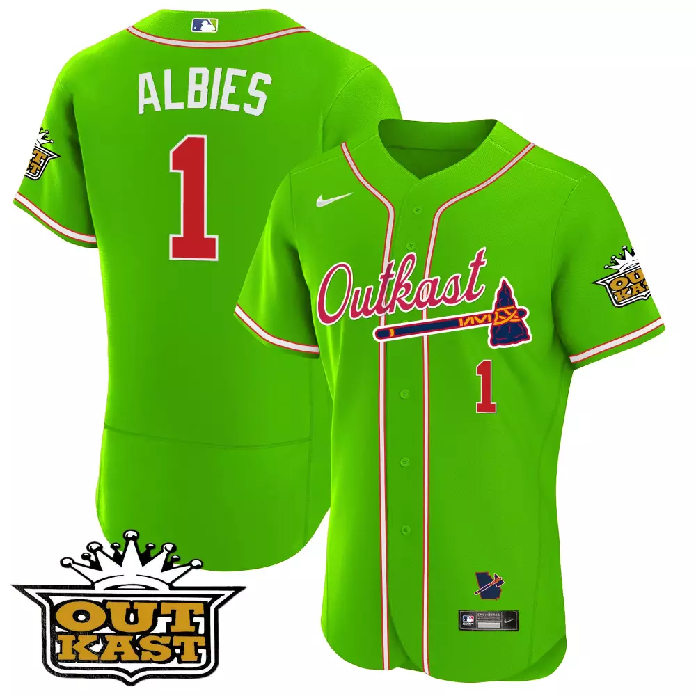 ozzie albies 1 atlanta braves black stitched jersey with name patch men s style 2023