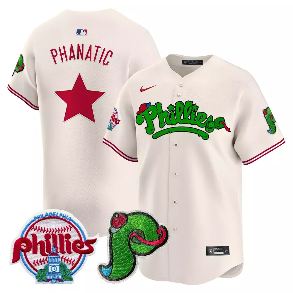 phanatic 00 men s stitched vapor jersey red phillies 2025 fourth of july patch