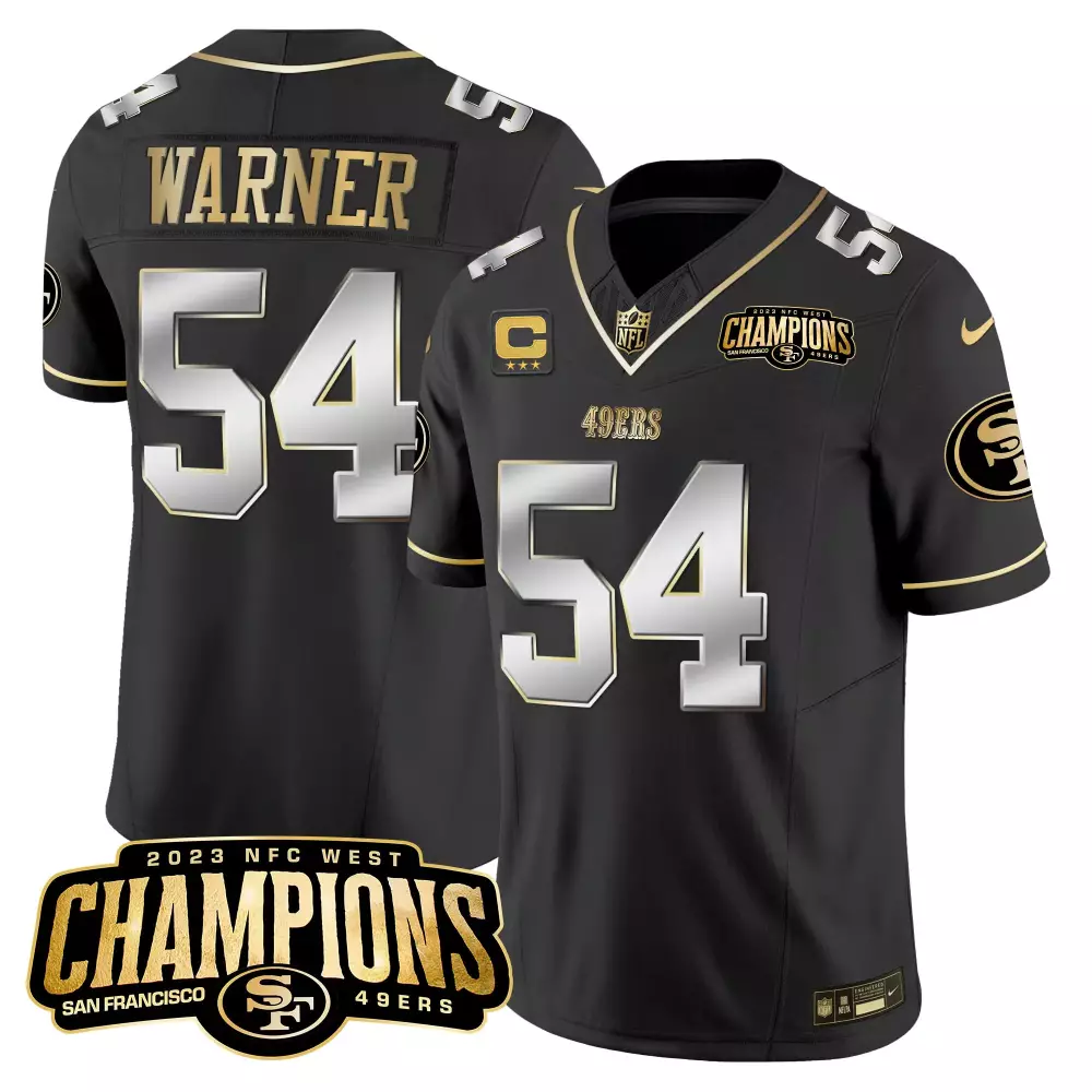 Warner 54 San Francisco 49ers 75th Anniversary Jersey | White Stitched | Game Day Outfit | For Men, Women & Youth