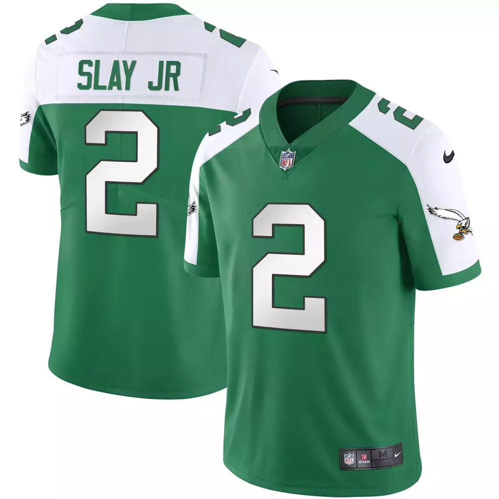 Slay Jr 2 Philadelphia Eagles Black Women's Stitched Jersey | Super Bowl LVII Name Patch | For Men, Women & Youth