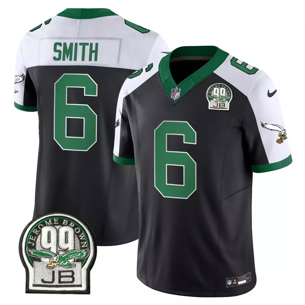 Smith 6 Philadelphia Eagles Black Limited Edition Stitched Jersey | 2022 Edition | Fan Gear | For Men, Women & Youth