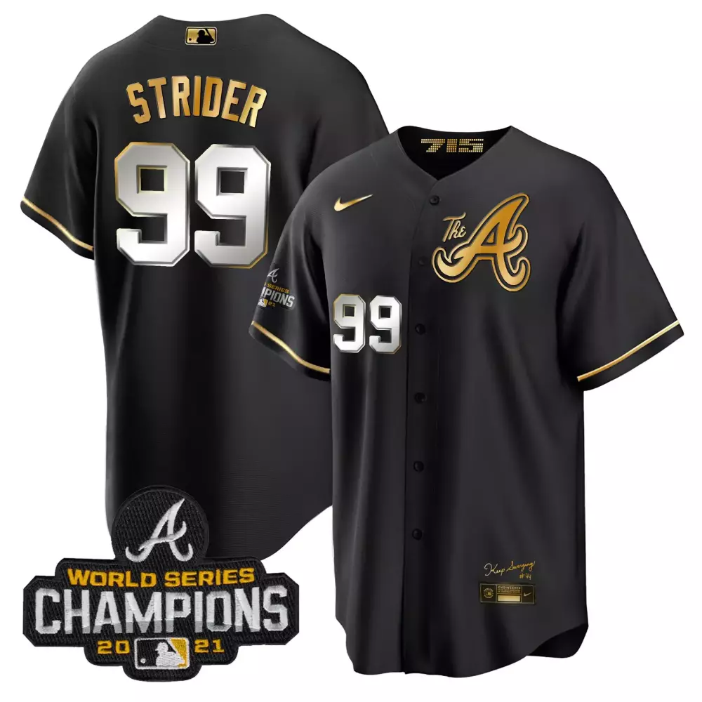 Strider 99 Atlanta Braves 2024 Women's Stitched Vapor Jersey | Fan Gear with Patches | For Women, Men & Youth