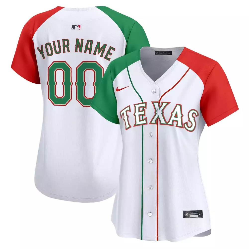 Texas Rangers Women's White Alternate 2023 World Series Champions Jersey | Gold Trim Vapor Premier Limited | For Men, Women & Youth