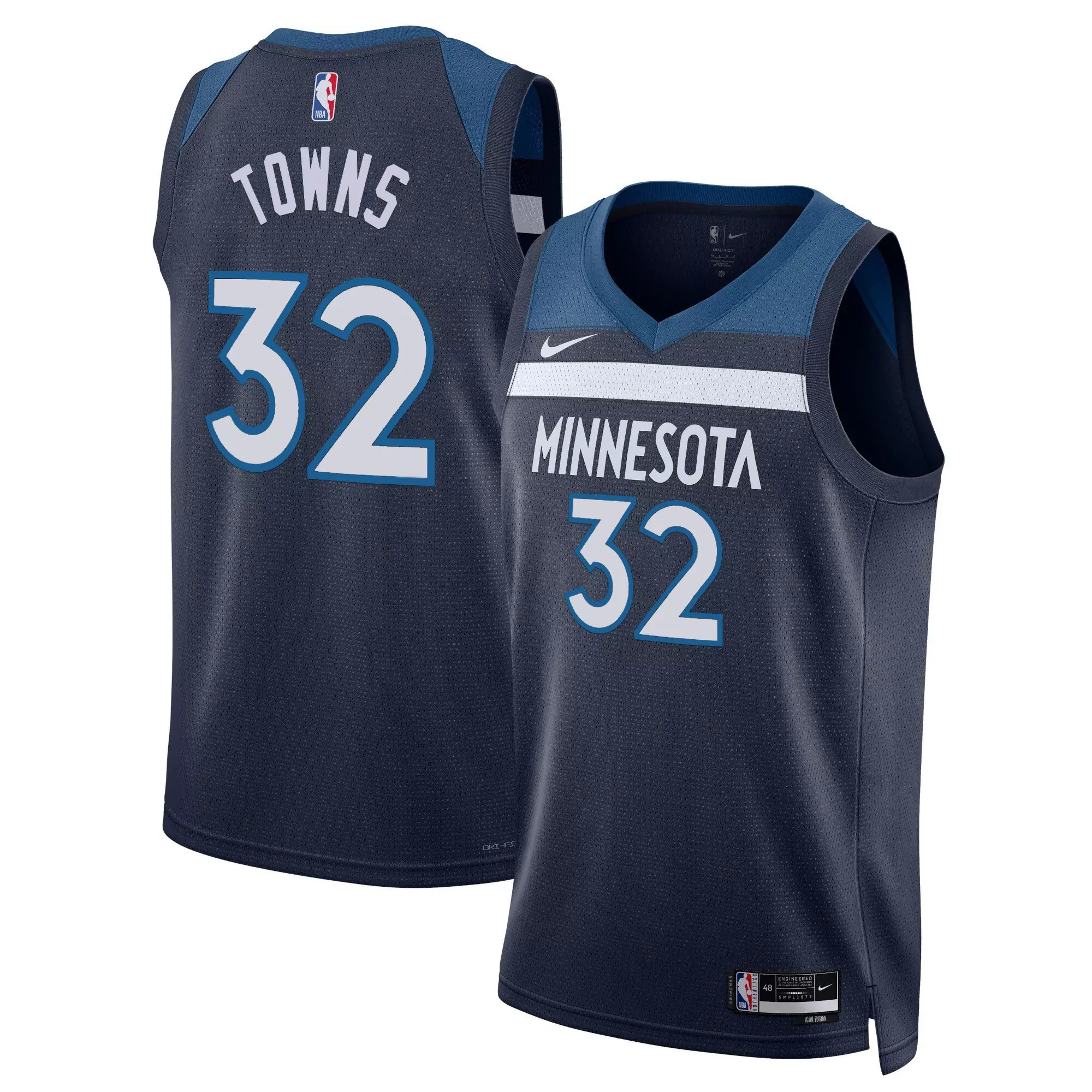 towns 32 minnesota timberwolves 2023 men s all stitched vapor jersey white gold 1