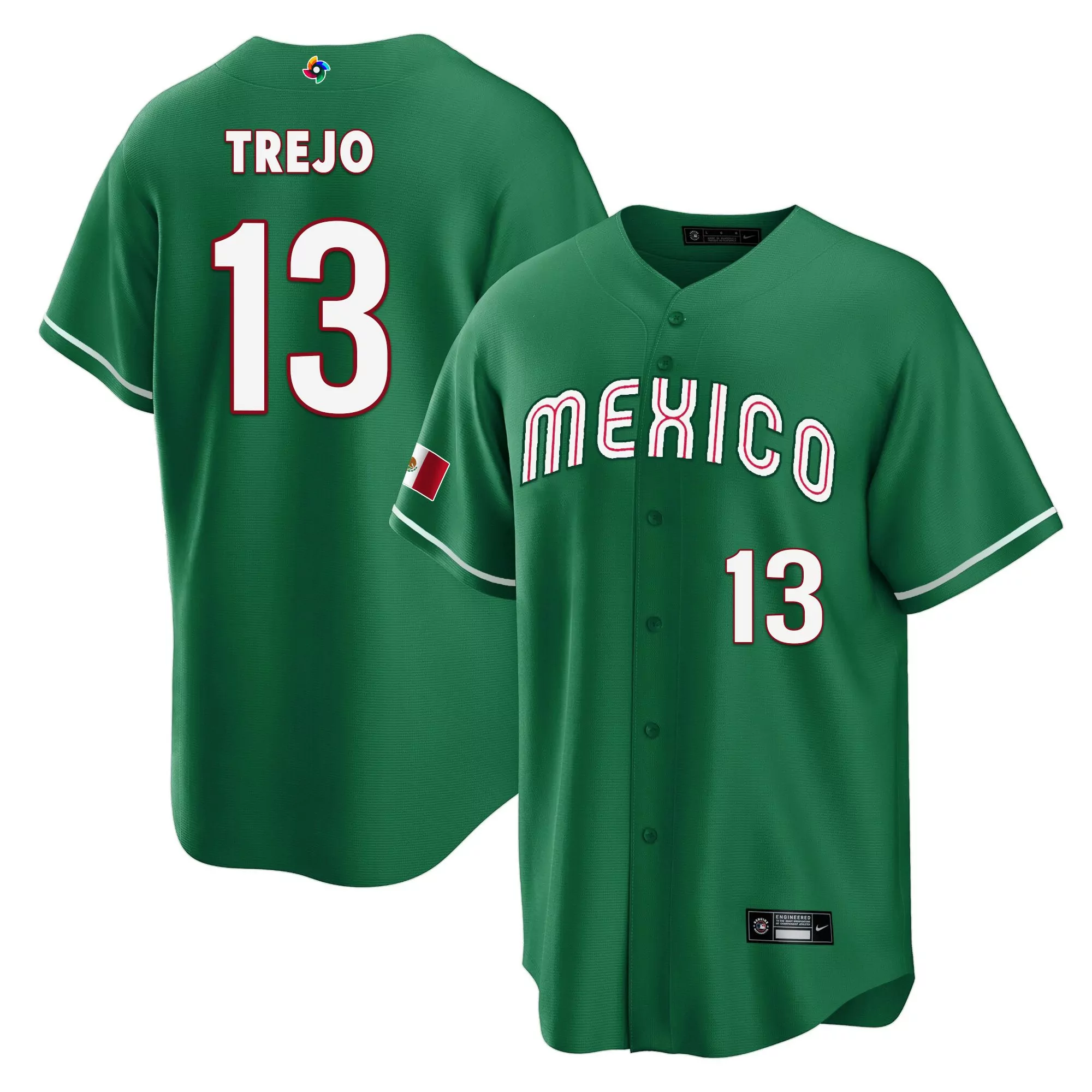 tellez 11 mexico 2023 red cool base jersey all stitched