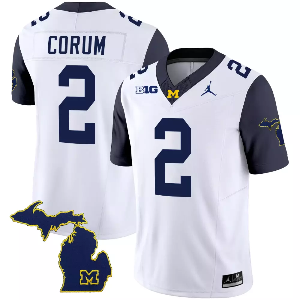 chris webber michigan wolverines mitchell ness big tall player tie dye jersey navy maize