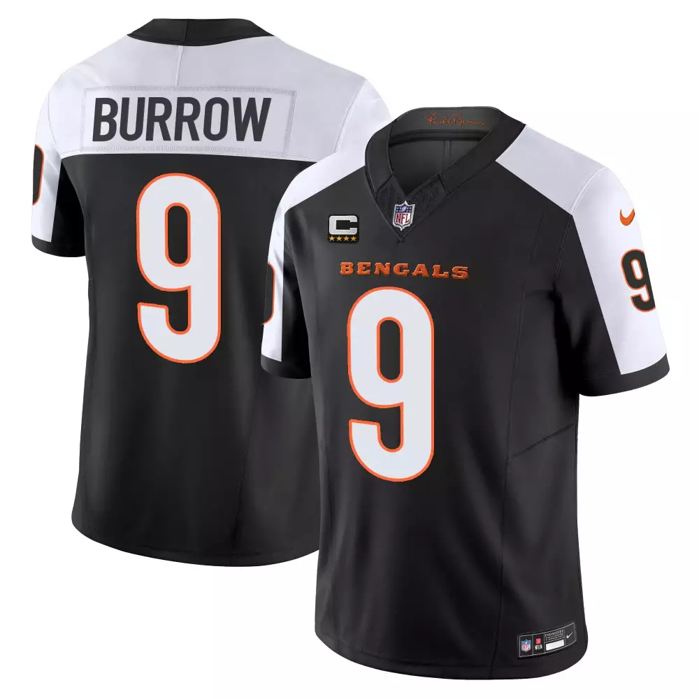 joe burrow 9 cincinnati bengals women s white vapor limited jersey all stitched 1