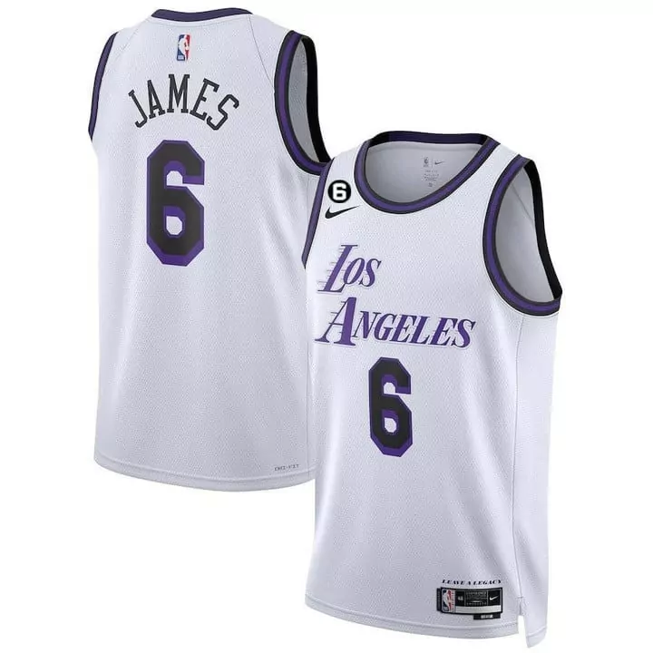 lebron james 6 los angeles lakers purple women s all stitched vapor jersey
